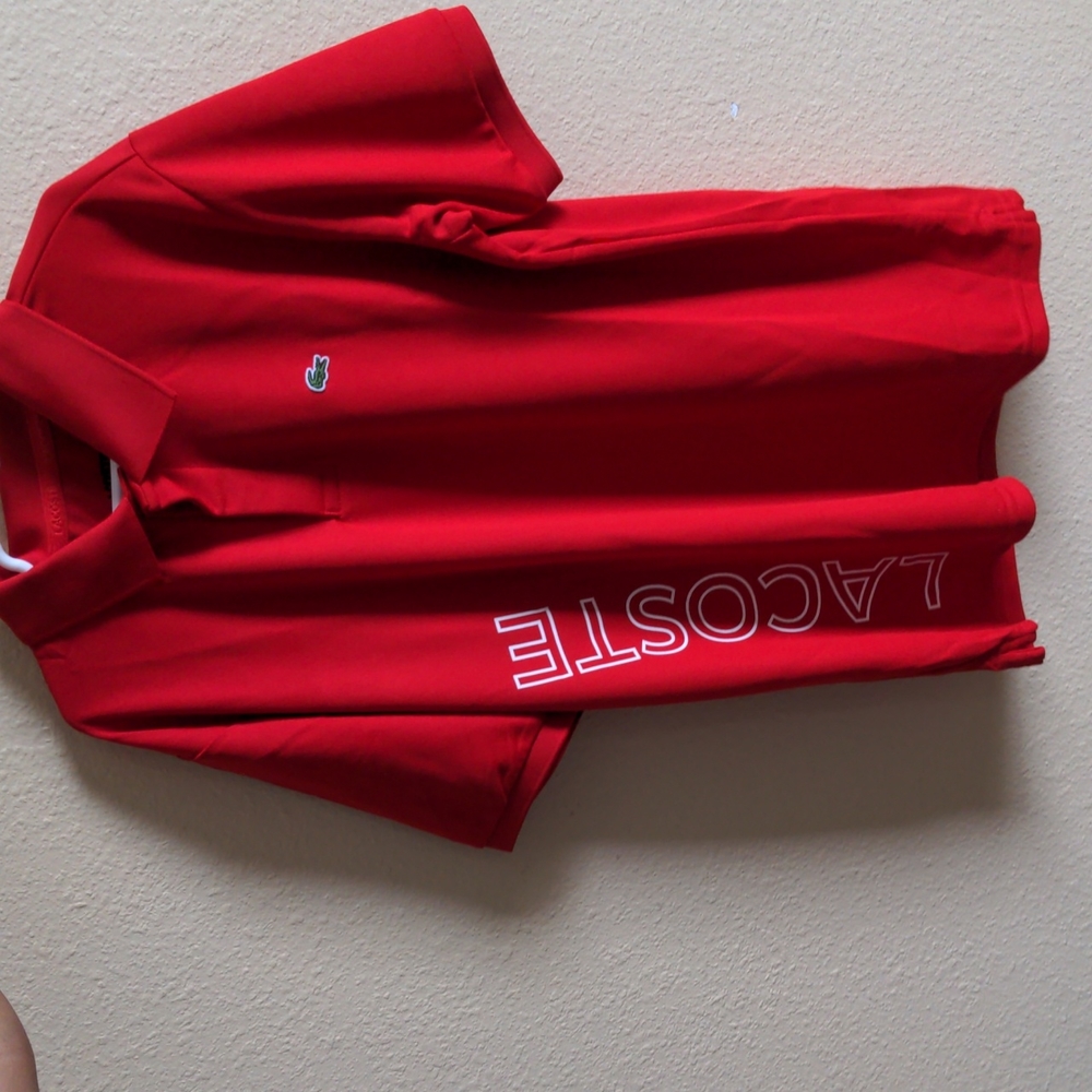 Lacoste polo shirt size 14